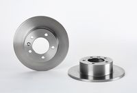 Remschijf BREMBO, Remschijftype: Massief, u.a. für Opel, Renault, Nissan, Vauxhall - thumbnail