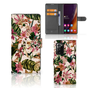 Samsung Galaxy Note20 Ultra Hoesje Flowers