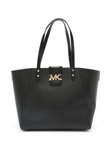 Michael Kors grand sac cabas Karlie en cuir - Noir