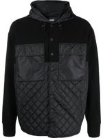 DSQUARED2 veste matelassée à capuche - Noir