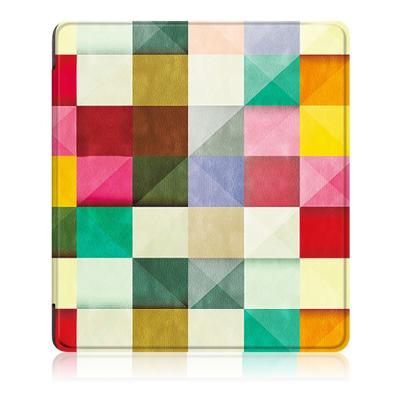 Shop4 - Kindle Oasis 2 Hoes - Book Cover Gekleurde Vierkanten