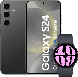 Samsung Galaxy S24 128GB Zwart + Galaxy Watch 6 Zwart 40mm