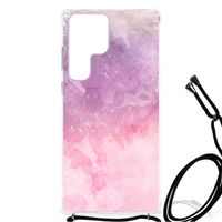 Back Cover Samsung Galaxy S23 Ultra Pink Purple Paint - thumbnail