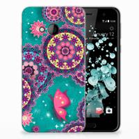 HTC U Play Hoesje maken Cirkels en Vlinders