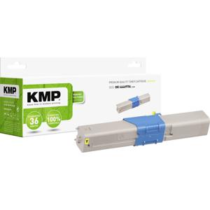 KMP Toner vervangt OKI 44469704 Compatibel Geel 2000 bladzijden O-T30 1333,0009