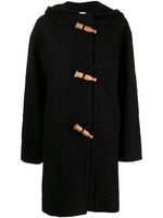 Patou duffle-coat en cachemire mélangé - Noir