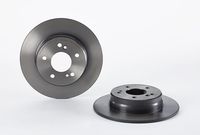 Remschijf COATED DISC LINE BREMBO, Remschijftype: Massief, u.a. für Mercedes-Benz, Chrysler