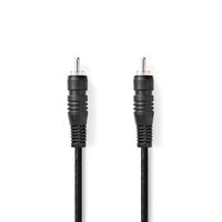 Nedis Digitale Audiokabel | RCA Male | RCA Male | 1 m | 1 stuks - CAGP24170BK10 CAGP24170BK10