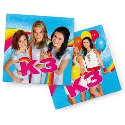 Studio 100 65602 papieren servetten Multi kleuren Papier 20 stuk(s)