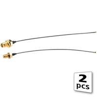 Akasa I-PEX MHF4L zu RP-SMA Kabel - 2er-Pack, 15cm