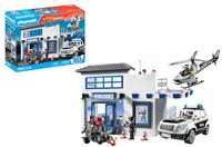 PLAYMOBIL Action Heroes 71602 Politiebureau met voertuigen, groot commandocentrum met politiehelikopter en vele spannende details, actievol speelgoed voor kinderen vanaf 4 jaar