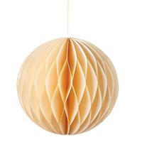 Honeycomb ivoor met gouden glitters (15cm) Talking Tables