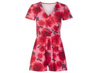 esmara Dames jumpsuit (XS (32/34), Patroon roze/rood)