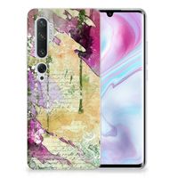 Hoesje maken Xiaomi Mi Note 10 Pro Letter Painting