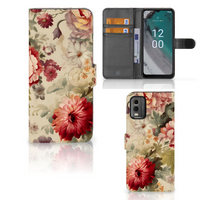 Hoesje voor Nokia C32 Bloemen