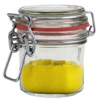 1x stuks Mini weckpot/inmaakpot 100 ml met beugelsluiting