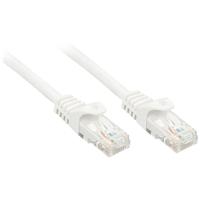 LINDY 48203 RJ45 Netwerkkabel, patchkabel CAT 6 U/UTP 2.00 m Wit 1 stuk(s) - thumbnail