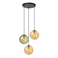 Lucide MONSARAZ Hanglamp 3xE27 - Groen