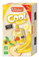 Vitabio Coolfruit appel-banaan 90 gr bio (12 st) - thumbnail