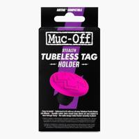 Muc-Off Stealth Tubeless AirTag Holder - Hidden Air Tag Holder for Bike Compatible with Apple AirTag - Anti-Theft Protection AirTag Bike Mount for Tubeless Tyres
