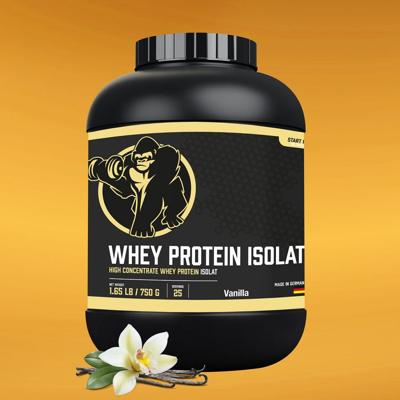 Whey Protein Isolaat Vanille 750g Whey Protein Isolaat Vanille 750g