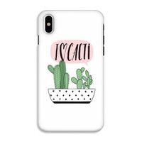 I love cacti: iPhone X Tough Case - thumbnail