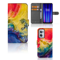 Hoesje OnePlus Nord CE 2 Watercolor Dark