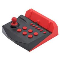 SM319 Voor Nintendo Switch / Switch Lite Arcade Game Joystick Control Station met Turbo functie - zwart + rood - thumbnail