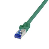 LogiLink C6A055S netwerkkabel Groen 2 m Cat6a S/FTP (S-STP) - thumbnail