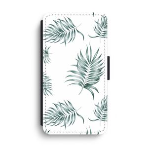 Simple leaves: iPhone XS Max Flip Hoesje