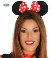 Haarband Mini Mouse met rode strik