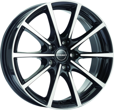 BORBET BL5 black polished