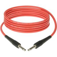 Klotz KIK6.0PPRT instrumentkabel KIK mono 6.35mm  jack 6m rood - thumbnail