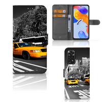 Xiaomi Redmi Note 11 Pro 5G/4G Flip Cover New York Taxi - thumbnail