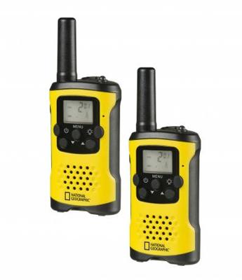 National Geographic 9111400 twee-weg radio 8 kanalen Zwart, Geel National Geographic 9111400 twee-weg radio 8 kanalen Zwart, Geel