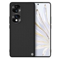 Nillkin Textured Honor 70 Pro Hybrid Case - Zwart