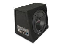 Subwoofer met ingebouwde Versterker 600 Watt - 12 Inch Woofer - 25 tot 3500 Hz Crossover - RCA (BC112SA)