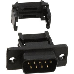 TRU COMPONENTS TC-A-DSF 09LPIII/FP-203 1586487 D-sub male connector Aantal polen: 9 Snijklem 1 stuk(s)