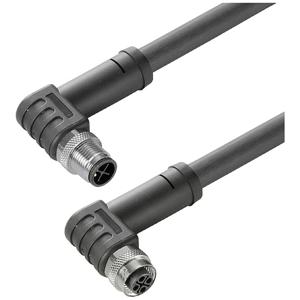 Weidmüller 2050470500 Sensor/actuator aansluitkabel M12 Aantal polen (sensoren): 3+PE Stekker 5.00 m 1 stuk(s)