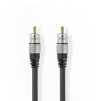 Digital Audio Cable | RCA Male - RCA Male | 2.50 m | Anthracite