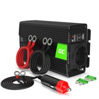 Green Cell INV17 netvoeding & inverter Auto 500 W Zwart