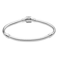 Pandora Moments 598816C00 Armband zilver Snake Barrel Clasp 18 cm