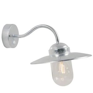 Nordlux Luxembourg Buitengebruik muurverlichting E27 60 W Zilver, Zink