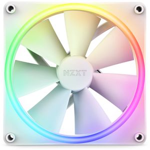 NZXT F120 RGB DUO - 120mm RGB Fan - Single - White