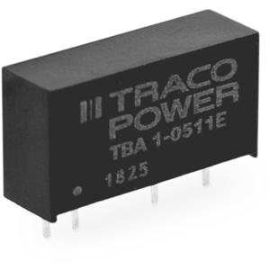 TracoPower TBA 1-1221E DC/DC-converter, print 100 mA 1 W Aantal uitgangen: 2 x Inhoud 1 stuk(s)