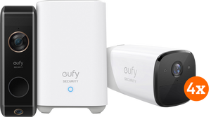 Eufycam 2 Pro 4-pack + Eufy Video Doorbell Dual 2 Pro