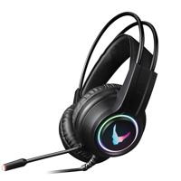 VARR Gaming RGB Headset USB 2X3.5 MIC VH8030 BLACK [45553]