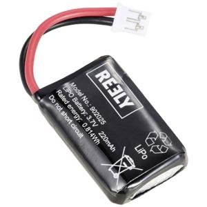 Reely LiPo accupack 3.7 V 220 mAh Aantal cellen: 1 Kabelschoen