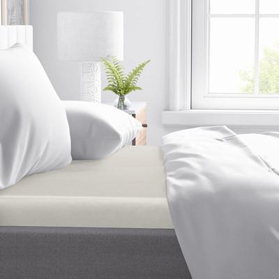 Primaviera Deluxe Topper Hoeslaken Satijn - Creme 160 x 200 cm