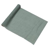 Tafelloper mousseline groen/grijs